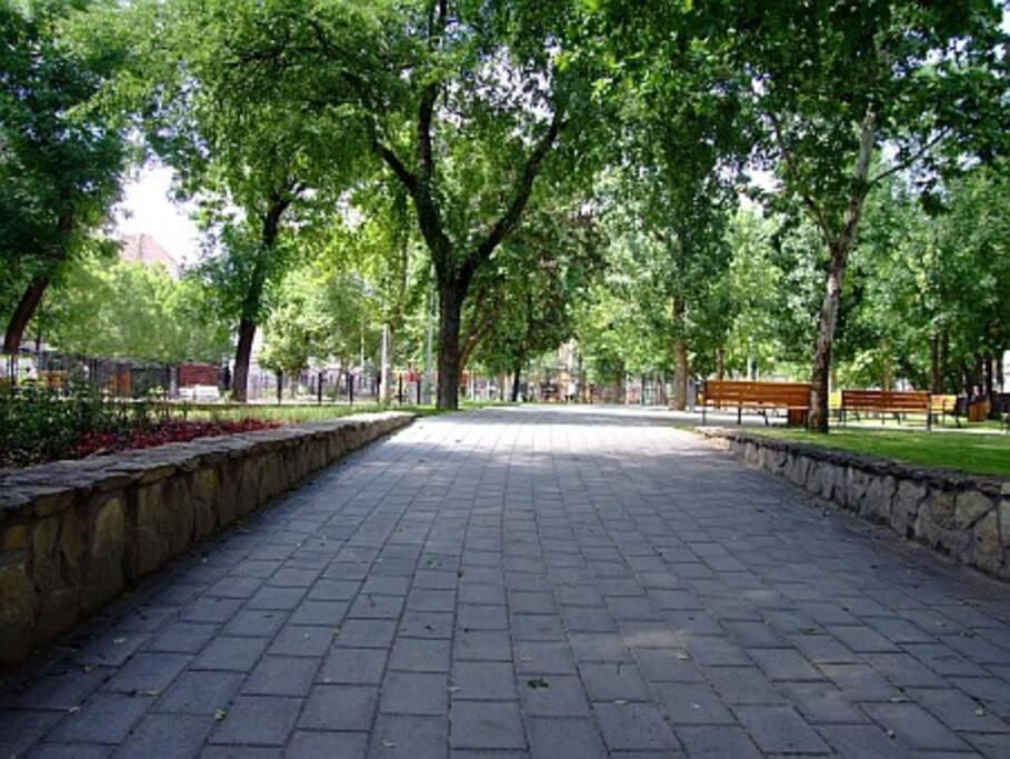Central 30M2 A/C Apartment, 3 Min From Ny Cafe Budapest Esterno foto